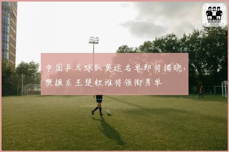 中国乒乓球队奥运名单即将揭晓,樊振东王楚钦谁将领衔男单
